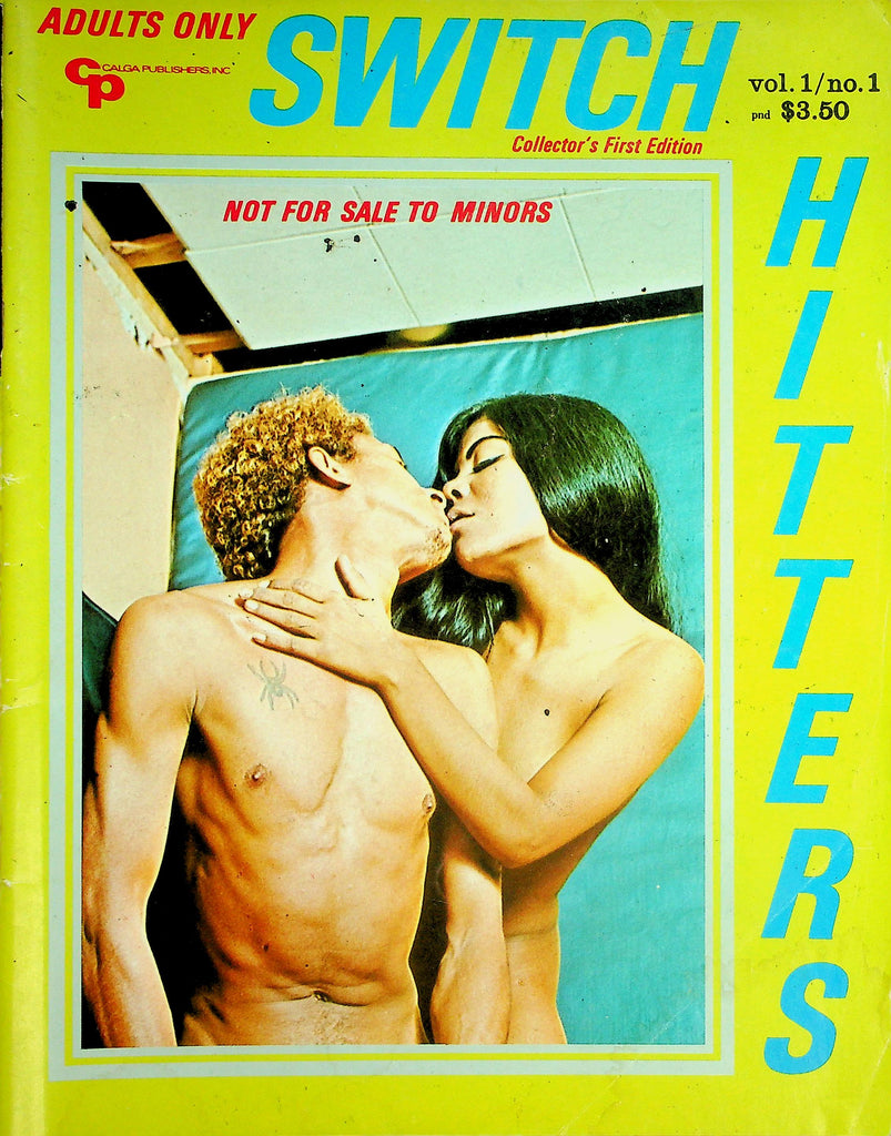 Switch Hitters Magazine 1st Issue!  Twosomes, Threesomes and More!  vol.1 #1 1970   072926lmp-GSC