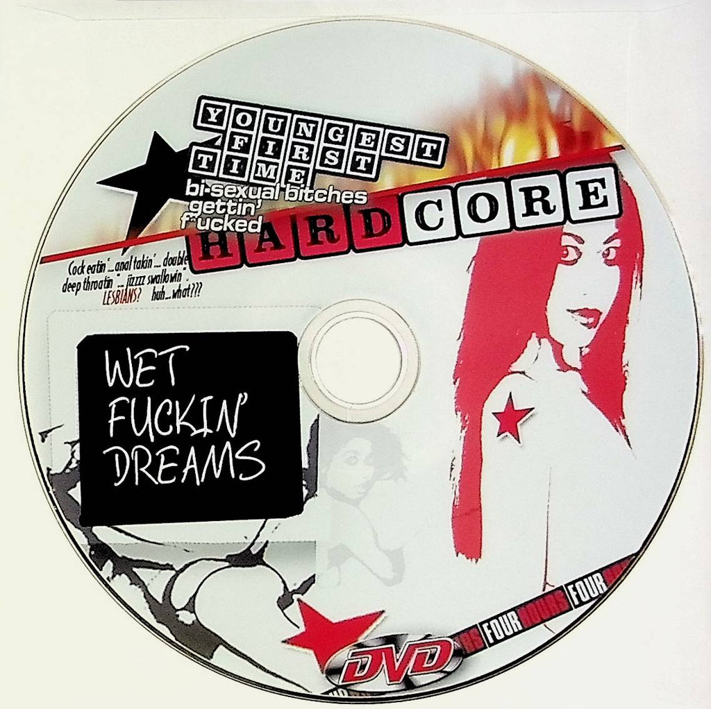 Wet Fuckin' Dreams DVD Youngest First Time Bi-Sexual Bitches Gettin' Fucked No Case or Cover Art 051624tsdvdA48