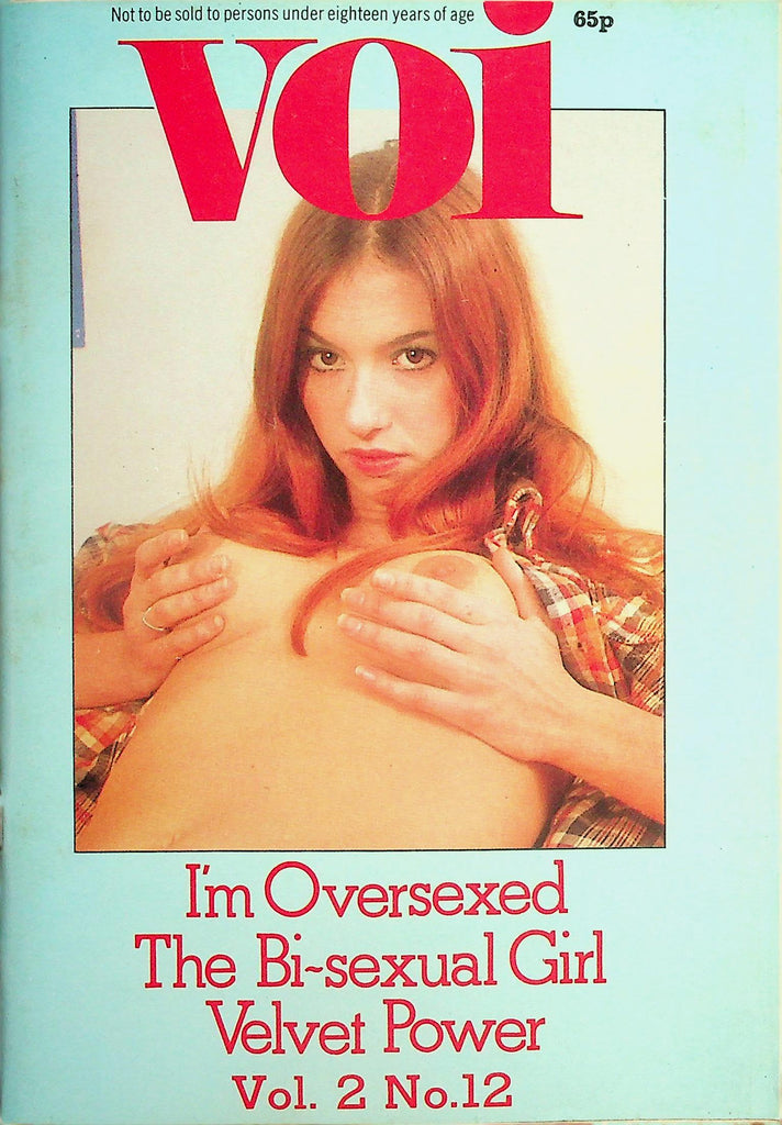VOI Digest  I'm Oversed / The Bi-Sexual Girl / Velvet Power  vol.2 #12  1970's    093026lmp-GSC