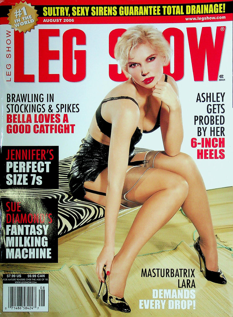 Leg Show Magazine Ft. Bella & Sue Diamond August 2006 032625RP