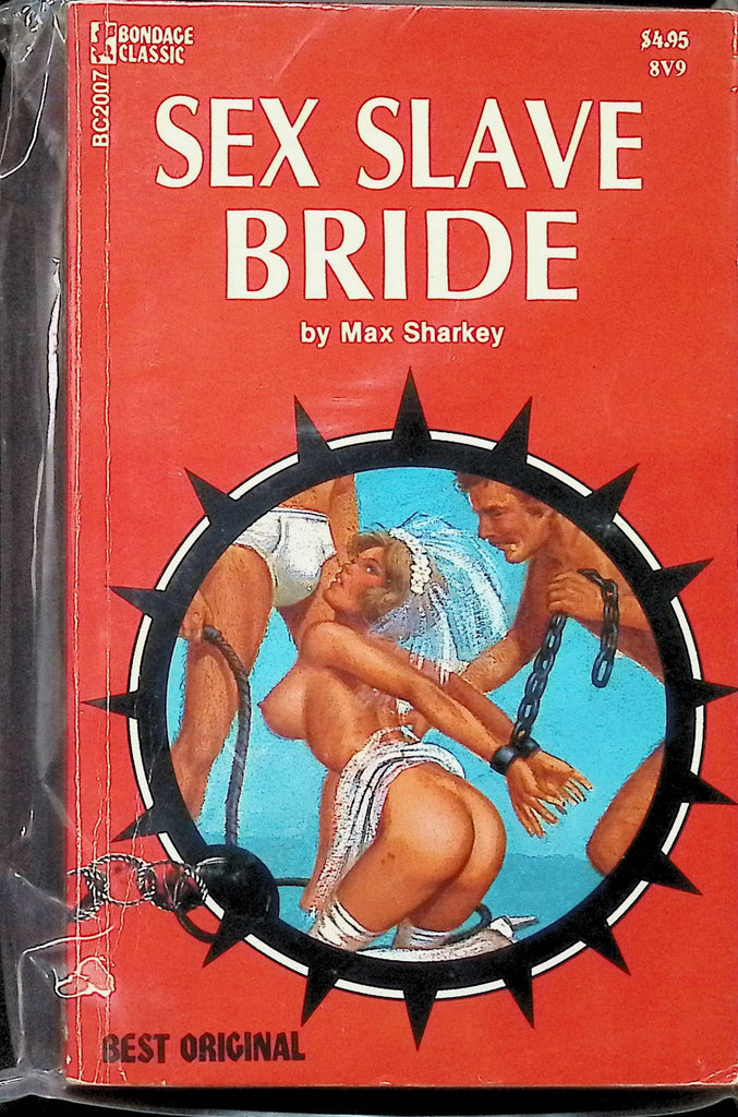 Sex Slave Bride by Max Sharkey BC2007 1970s Best Original Greenleaf Bondage Classic BDSM Bondage Fetish Adult Paperback Novel -111424AMP