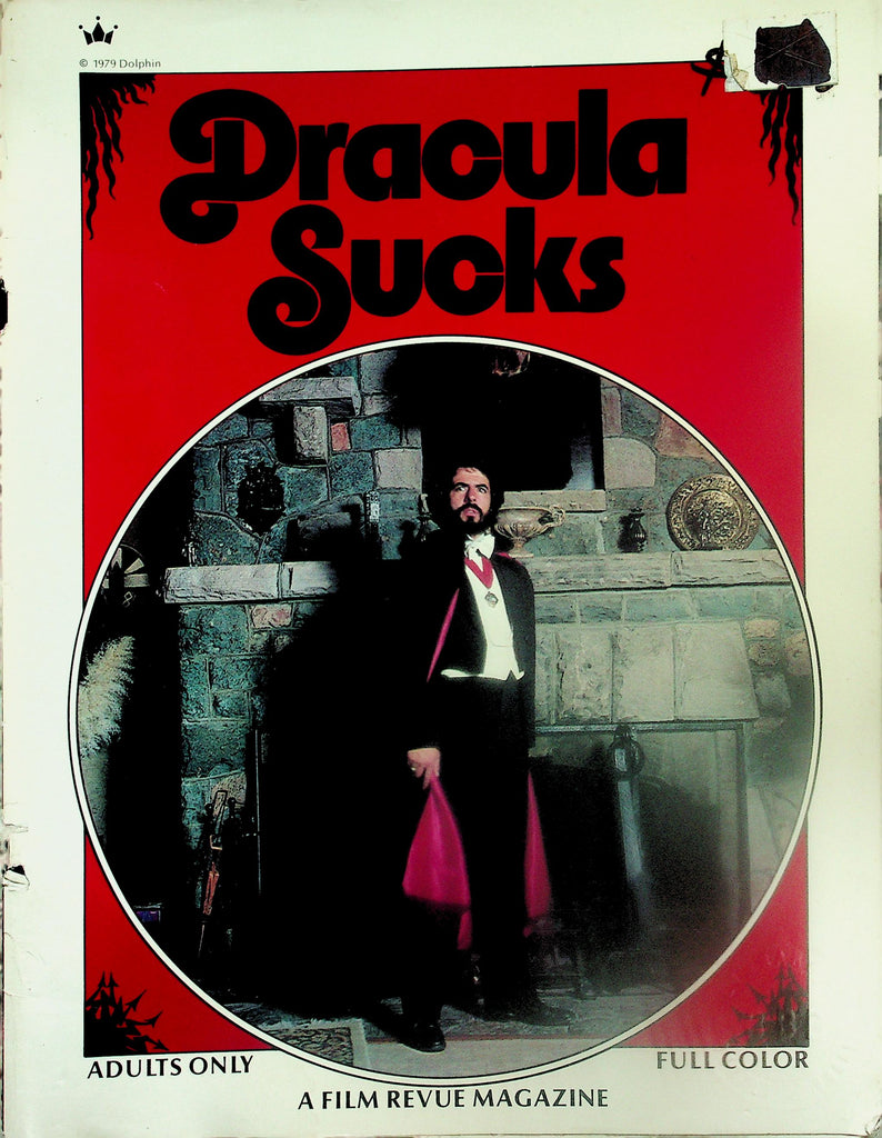 Dracula Sucks Film Revue Magazine  Jamie Gillis, Sereena, John Holmes, Seeka, Annette Haven & More!  #1 1979    120825lmp