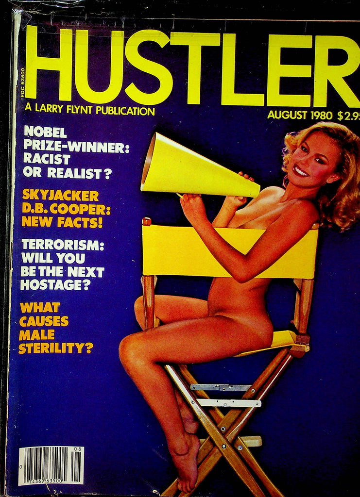 Hustler Magazine D.B. Cooper & Nobel Prize Winner August 1980 052223RP