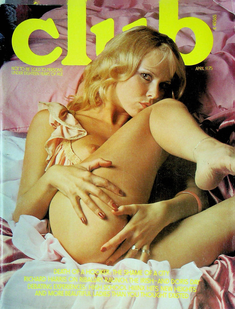 Club Magazine Richard Harris April 1975 042624RP