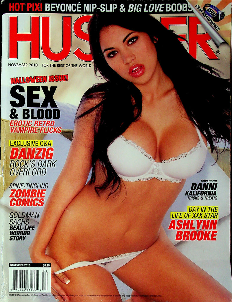 Hustler Magazine Halloween Issue Ft. Ashlynn Brooke & Danni Kalifornia November 2010 090125RP-