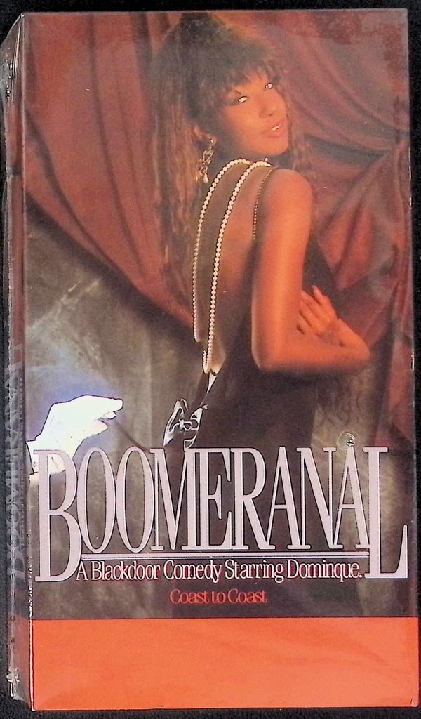 Boomeranal ft. Dominque, Sheila Stone, Sheri Adult SEALED NEW VHS Coast to Coast 102325AKVHS2