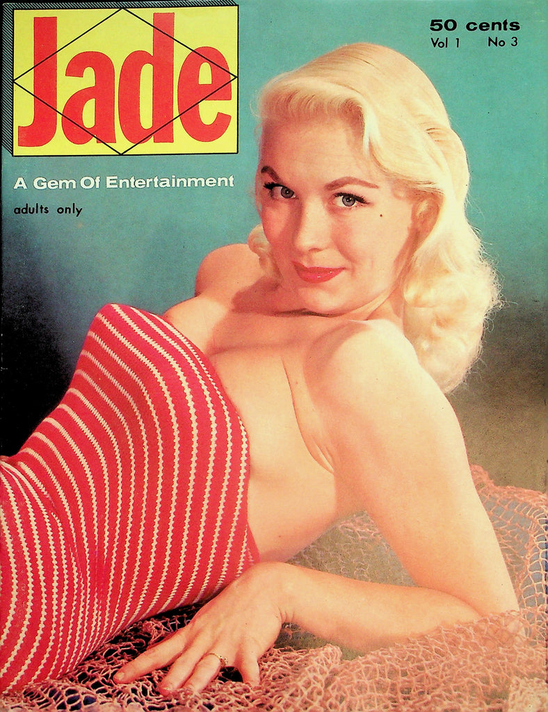 Jade Magazine  Centerfold Elaine Evans  vol.1 #3  1960's    040926lmp