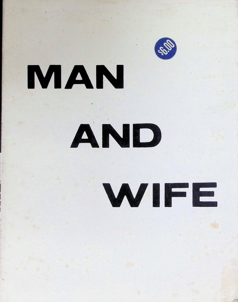 Man and Wife Marital Intimacy Magazie Book 1969 091426LLP