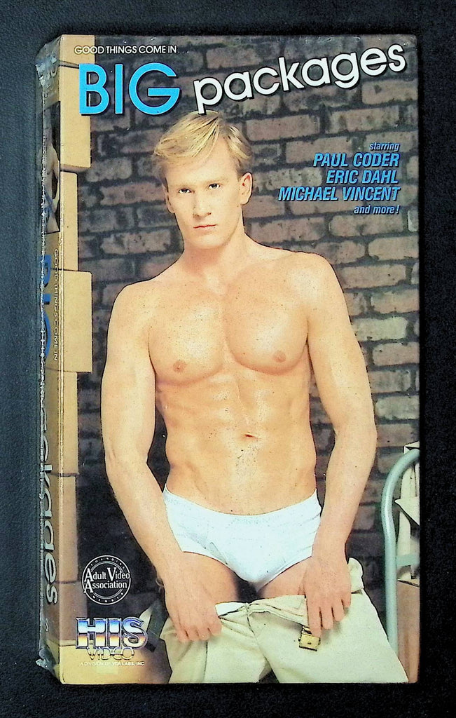 Big Packages HIS Video Gay VHS 1990 Paul Coder Eric Dahl 040825DMVHS2