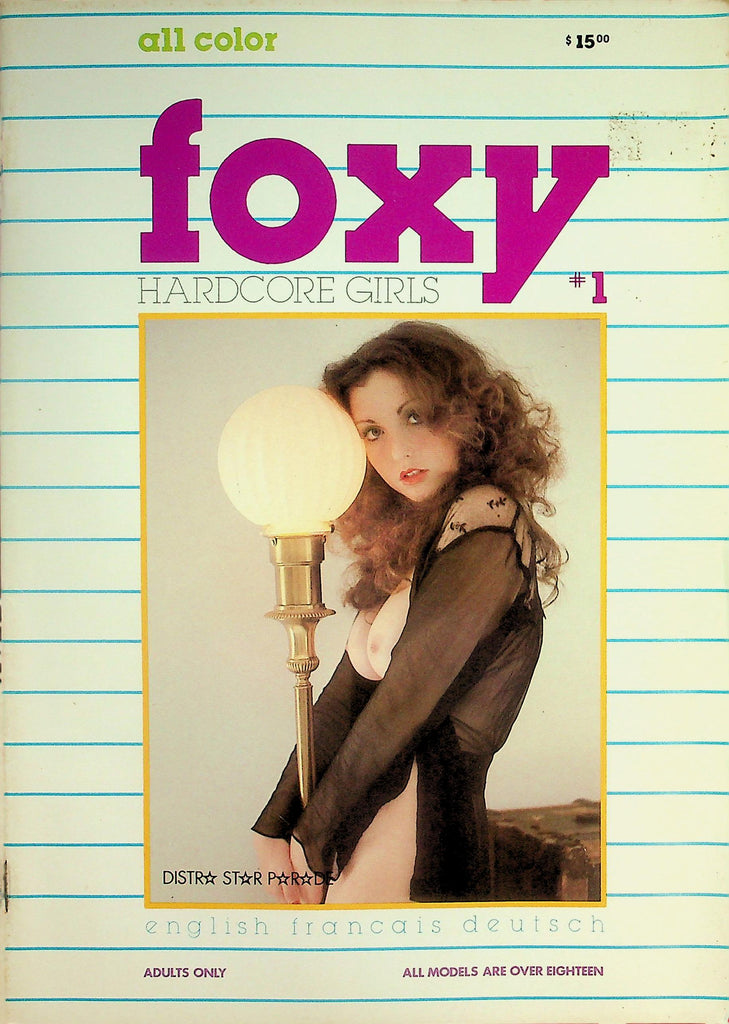 Foxy Hardcore Girls International Digest  Seka Supreme / Glad You Could Cum #1 1980's   092826lmp-GSC