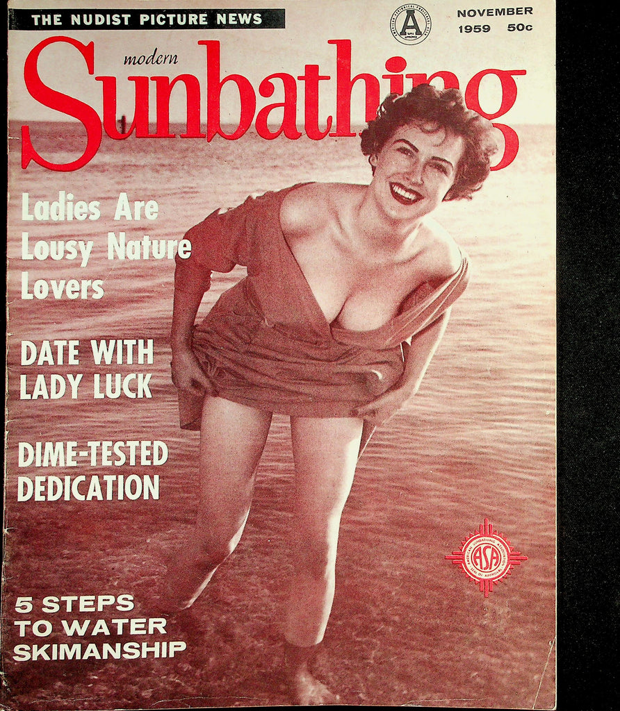 Modern Sunbathing Nudest Magazine   Date With Lady Luck  November 1959   072226lmp-GSC