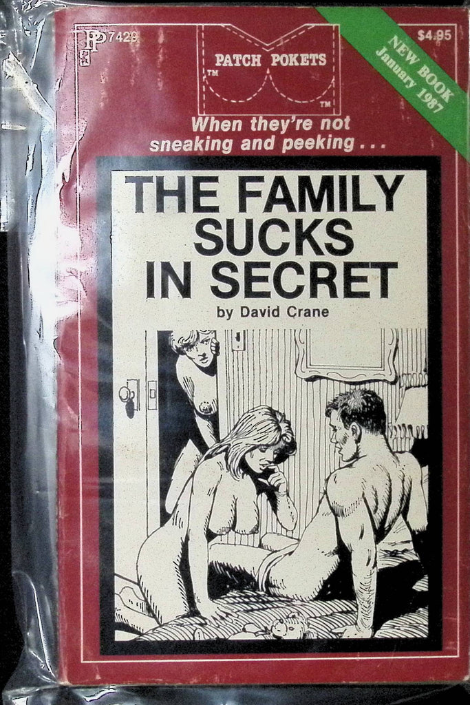 Sucks in Secret by David Crane January 1987 Pokets Book Greenleaf Classics Adult Novel-042324AMP