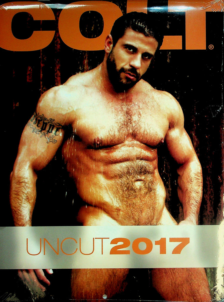 Colt Uncut Gay Interest 2017 Wall Calendar  New/Sealed     041726lmp