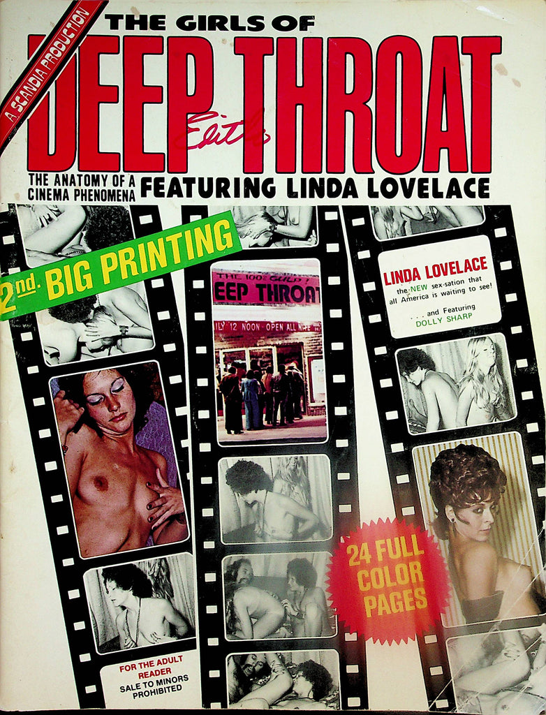 The Girls Of Deep Throat Magazine  Featuring Linda Lovelace and Dolly Sharp  1970's      052024lm-p2