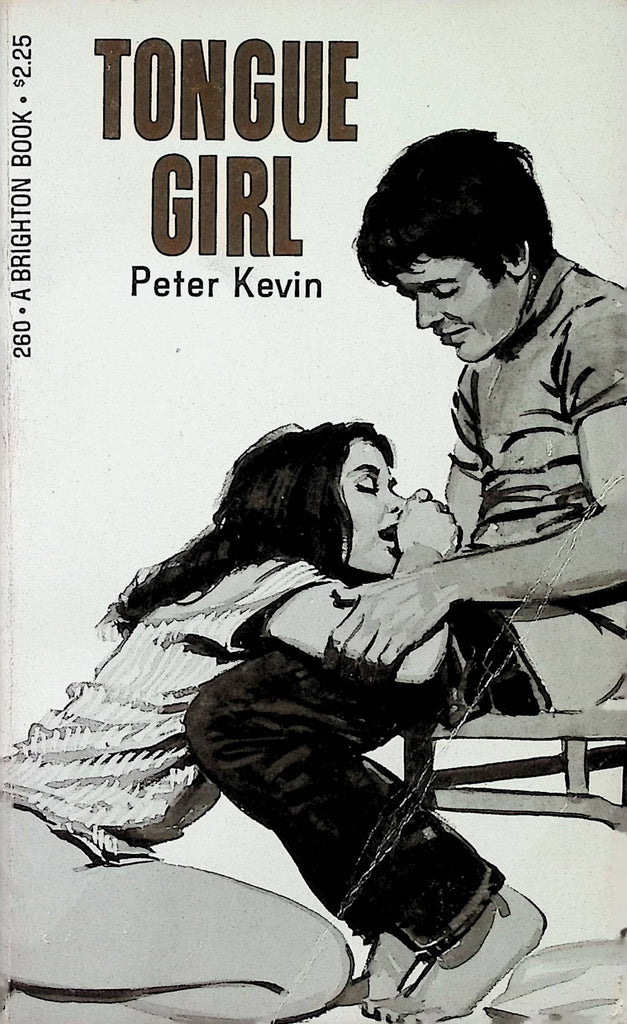 Tongue Girl by Peter Kevin 1976 260 Brighton Book Adult Erotic Paperback Novel-060324AMP