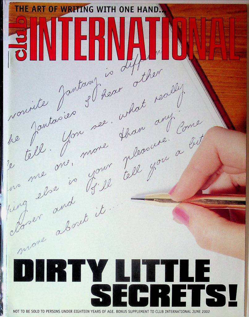 Club International Magazine Supplement Dirty Little Secrets June 2002 082825RP-