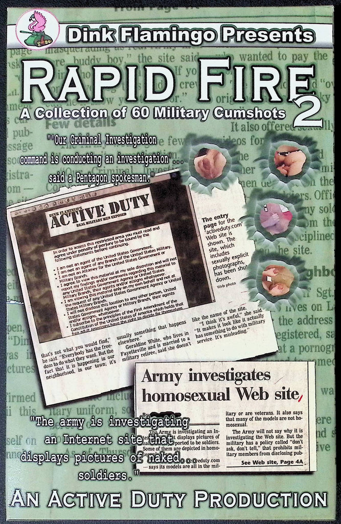 Rapid Fire 2 Pink Bird Media Gay VHS 2001 102224JKVHS4