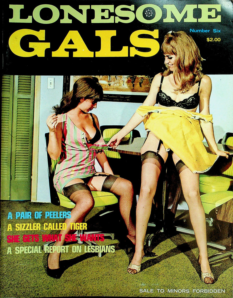 Lonesome Gals Lesbian Magazine  She Gets What She Wants  #6  1968  060526lmp-GSC