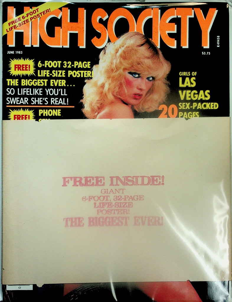 High Society Magazine  Girls Of Las Vegas  June 1983    113025lmp