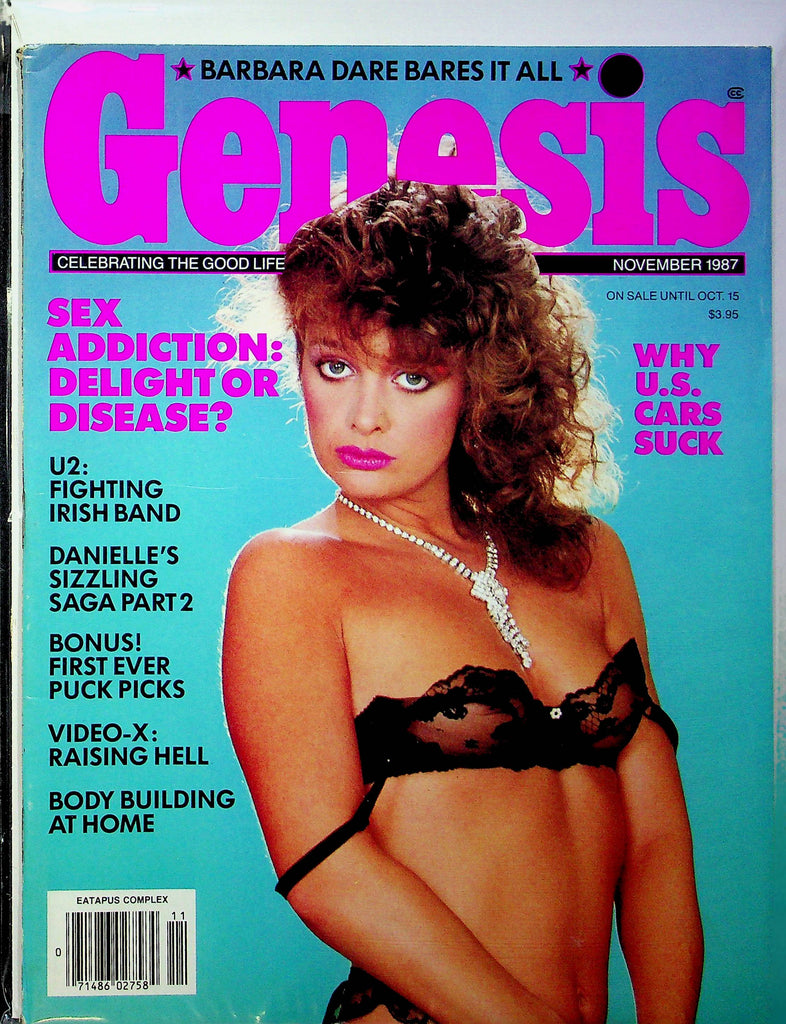 Genesis Magazine U2 Band & Danielle Saga Part 2 November 1987 101323RP