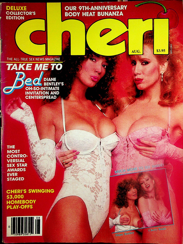 Cher Busty Magazine  Diane Bentley & Cherry Bomb  August 1985    091923lm-p2