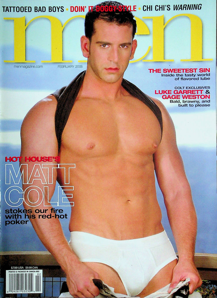 Men Gay Magazine Matt Cole Luke Garrett February 2006 061424RP