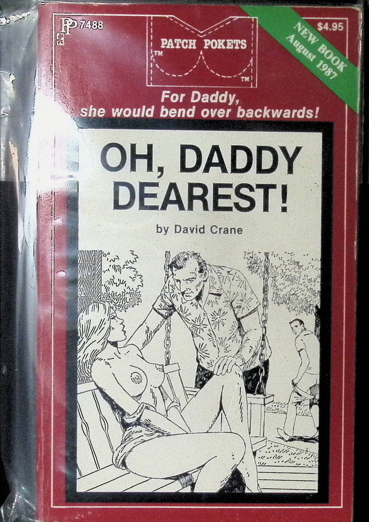 Oh Step-Daddy Dearest by David Crane August 1987 Pokets Book Greenleaf Classics Adult Novel-042324AMP