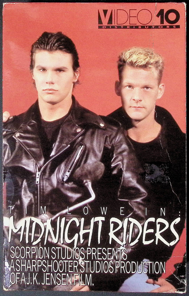 Midnight Riders Scorpion Studios Gay VHS 1989 100924JKVHS3