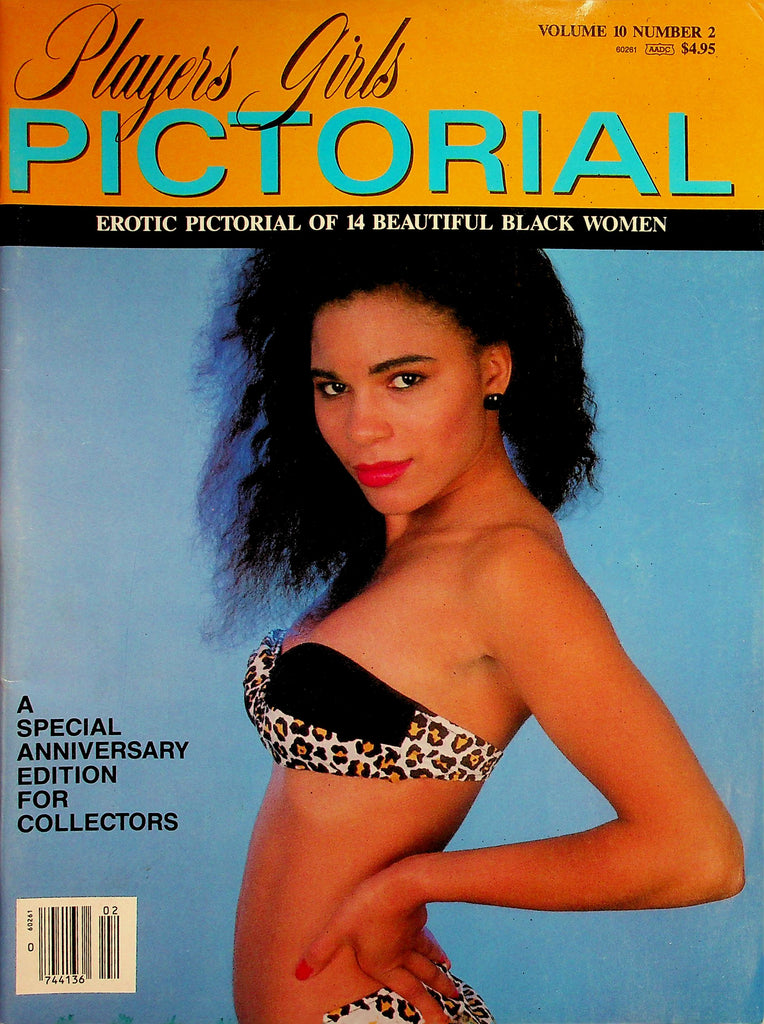 Players Girls Pictorial Magazine  Erotic Pictorial Of 14 Beautiful Black Women - Covergirl Riviera  Special Anniversary Edition vol.10 #2 1980's     032026lmp