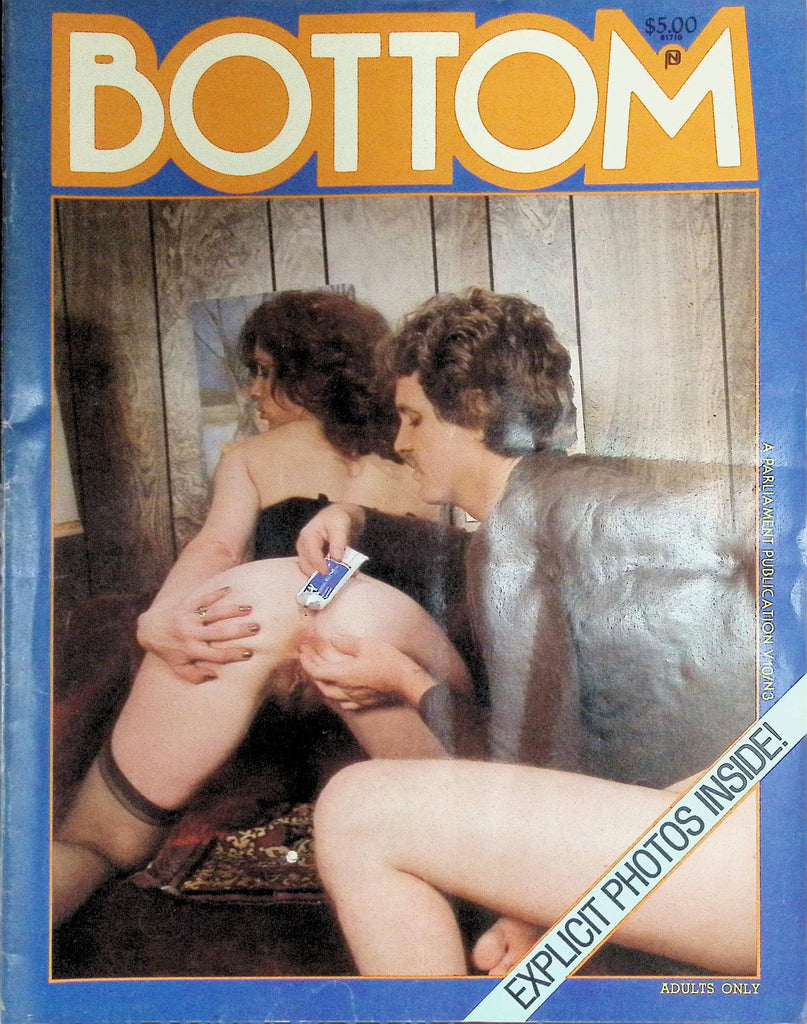 Bottom Magazine 1980 Women Spreading Their Asses For Anal  101526LLP