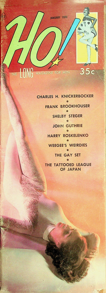 Ho! The Long Magazine For Men  The Mystic Margo Strange / Lynn Shaw , Eva Lind  January 1958    041126lmp