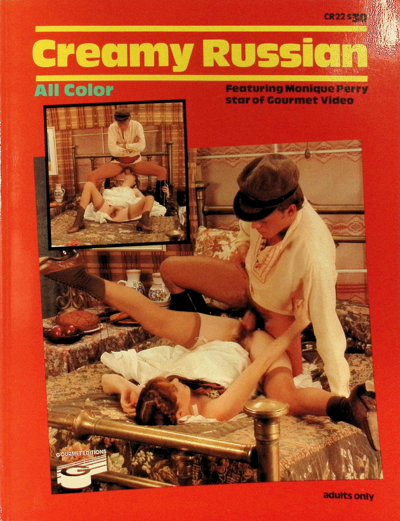 Creamy Russian Monique Perry ALL COLOR Magazine 1985 Gourmet Edition CR22 Cock Sucking & Fucking 061126AMP