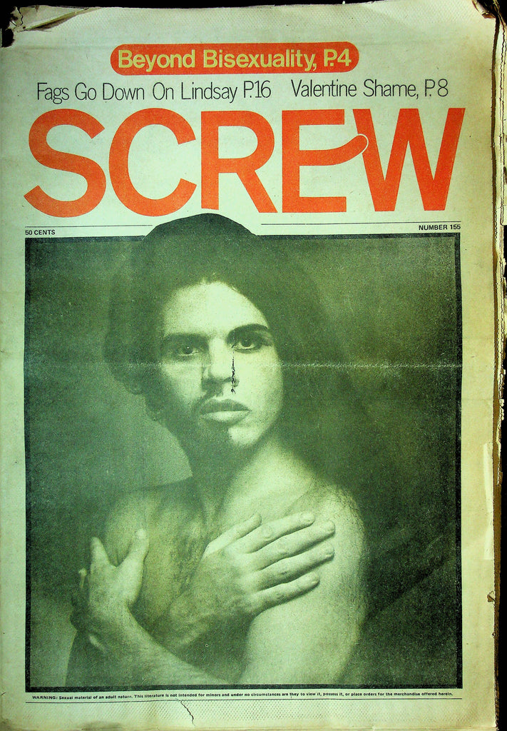 Screw Men's Newspaper No.155 February 21 1972 061124OSRP