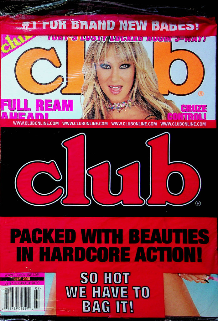 Club Magazine Natalia Cruze July 2005 SEALED 061223RP2