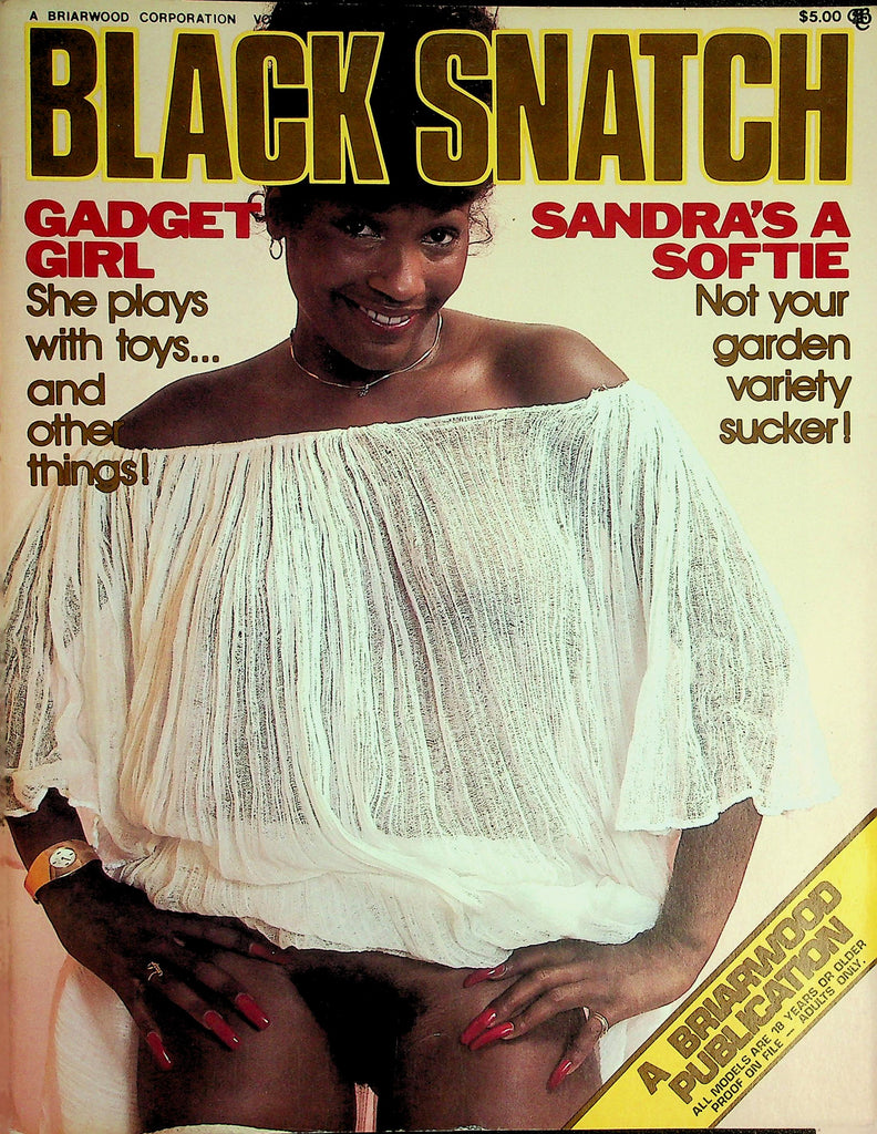 Black Snatch Magazine  Covergirl Sandra's A Softie  vol.2 #4 1979  081926lmp2-GSC