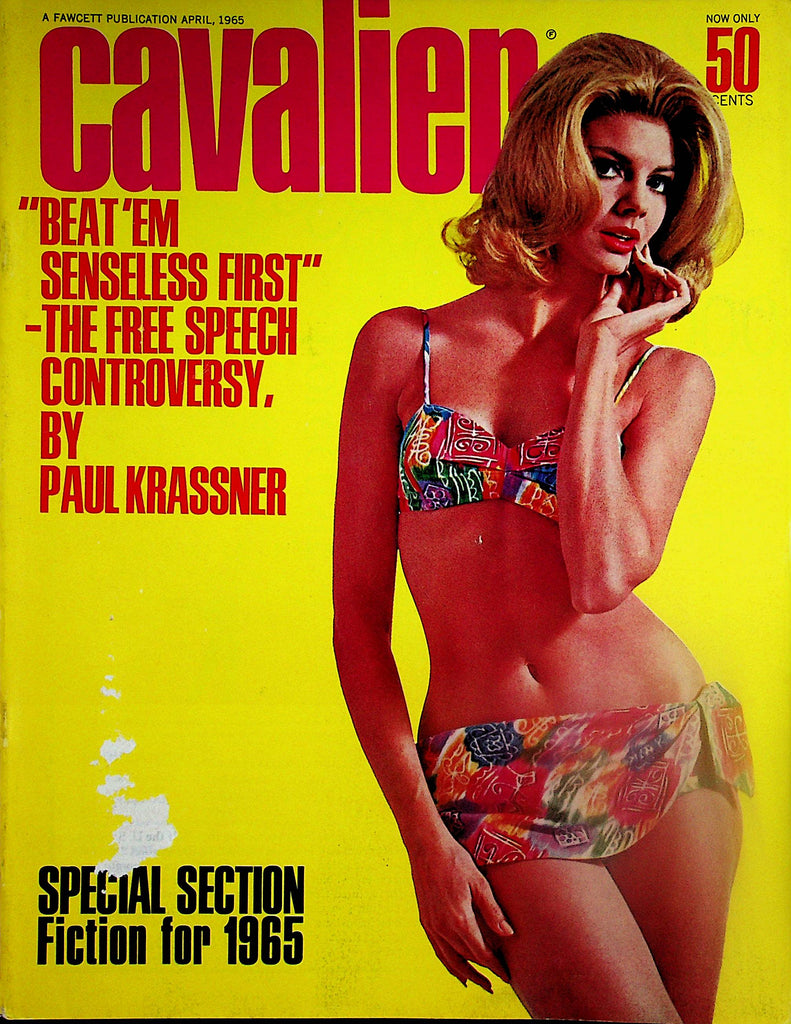 Cavalier Magazine   Centerfold Girl Jo Starr  April 1965     042924lm-p