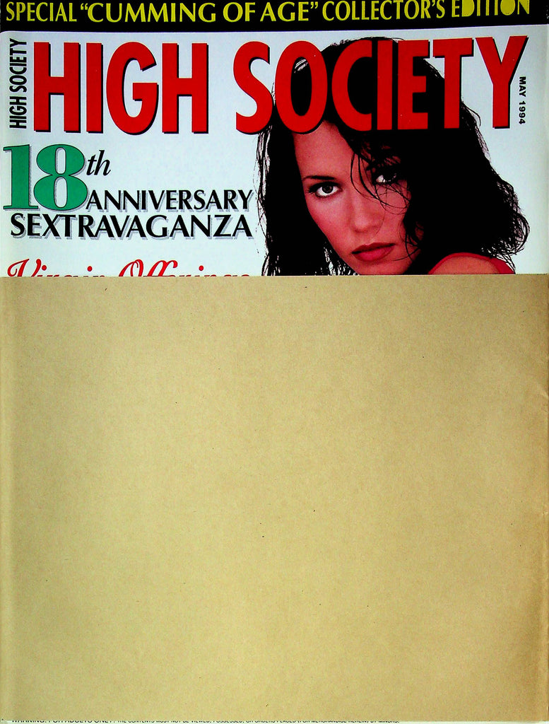 High Society Magazine 18th Anniversary Sextravaganza May 1994 011824RP