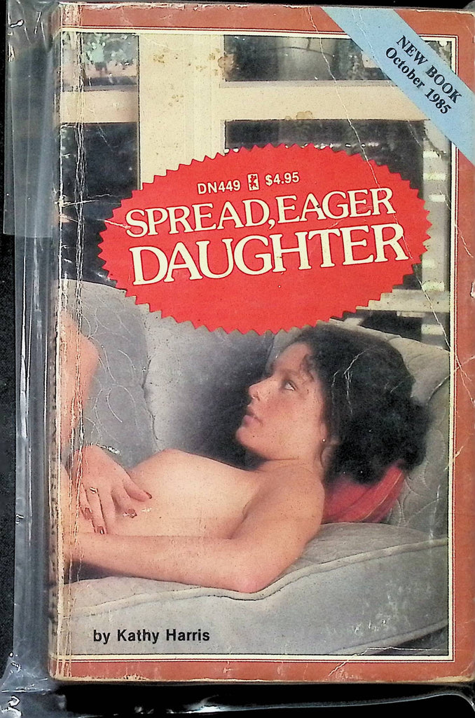 Spread Eager Daughter by Kathy Harris DN449 October 1985 Greenleaf Classics Adult Paperback Novel -111924AMP