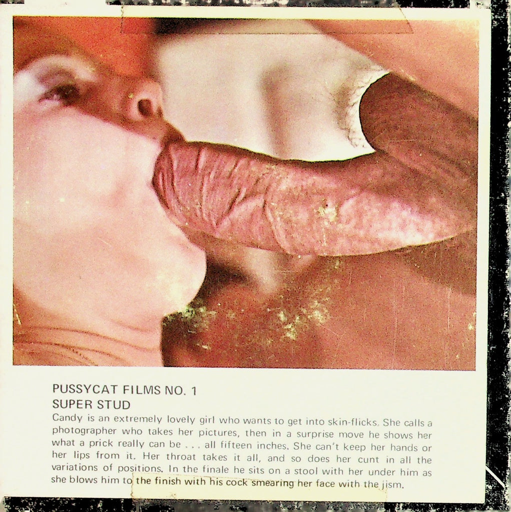 Pussycat Films No. 1 Super Stud with Candy 8mm Film Reel Vintage 071526NADVD-35