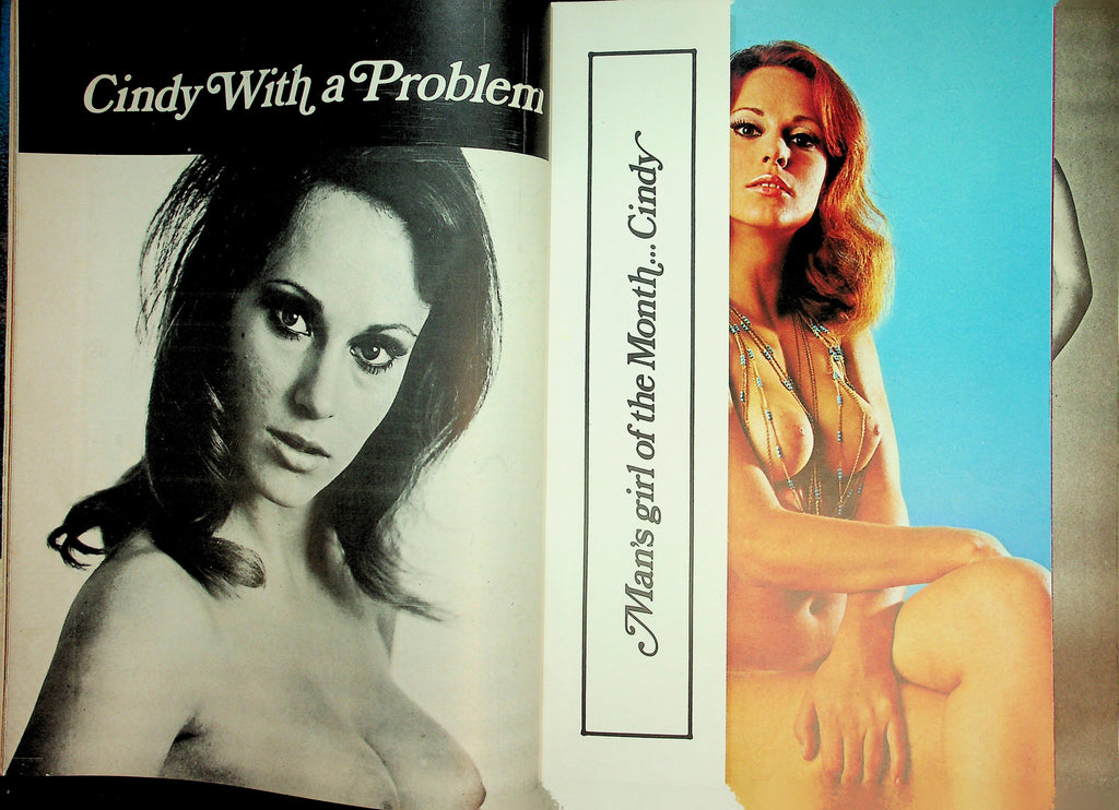 Man Magazine  In A Woman's Eyes / Girl Of The Month Cindy  April 1970    011926lmp