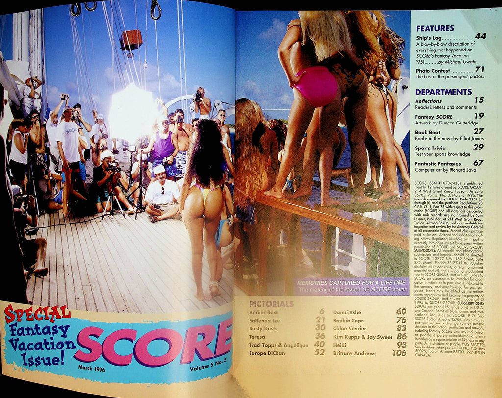 Score Special Boob Cruise Issue Danni Ashe, Chloe Vevrier, SaReena Lee –  Mr-Magazine