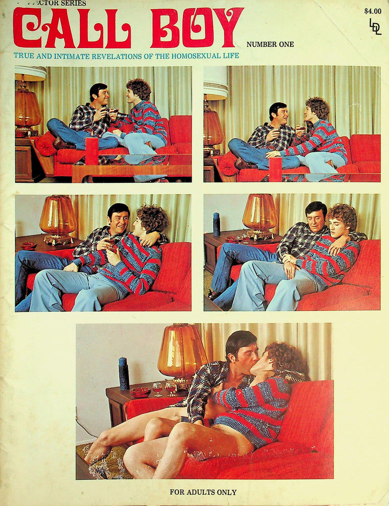 Call Boy 18+ Gay Magazine  Intimate Homosexual Life  #1  1974    043026lmp