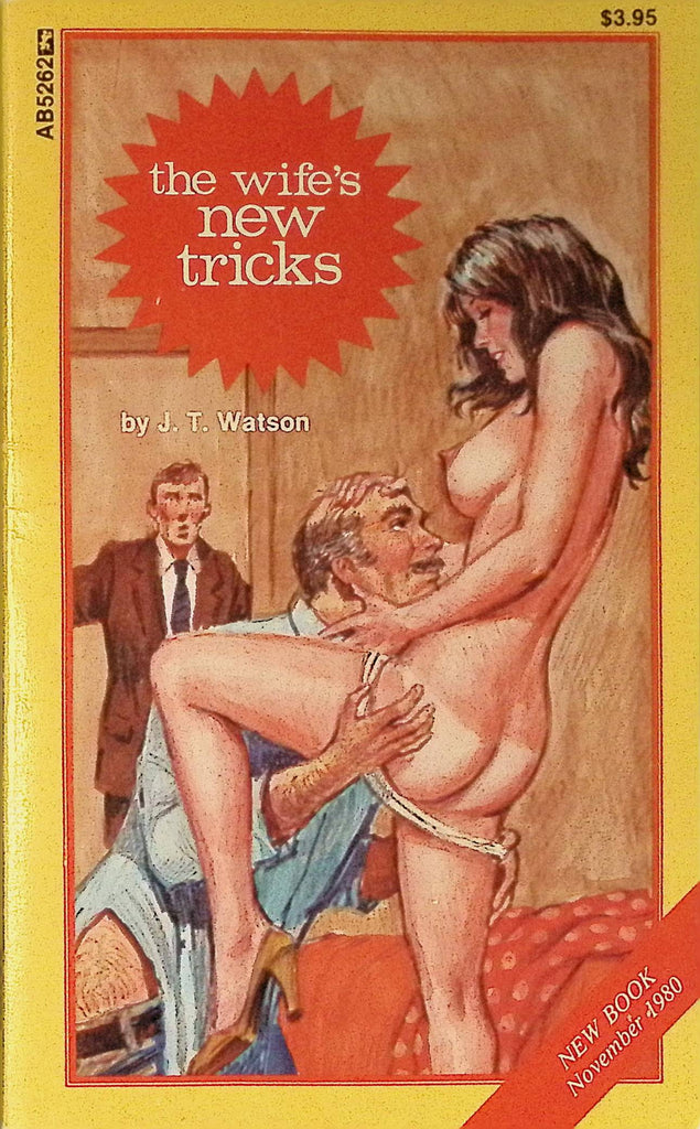 The Wife's New Tricks by JT Watson Ab5262 1980 Greenleaf Classics Adult Paperback Novel 072325AMP