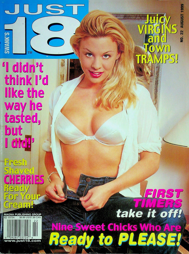 Swank's Just 18 Magazine First Timers Ready To Please No.22 August 1999 013125RP