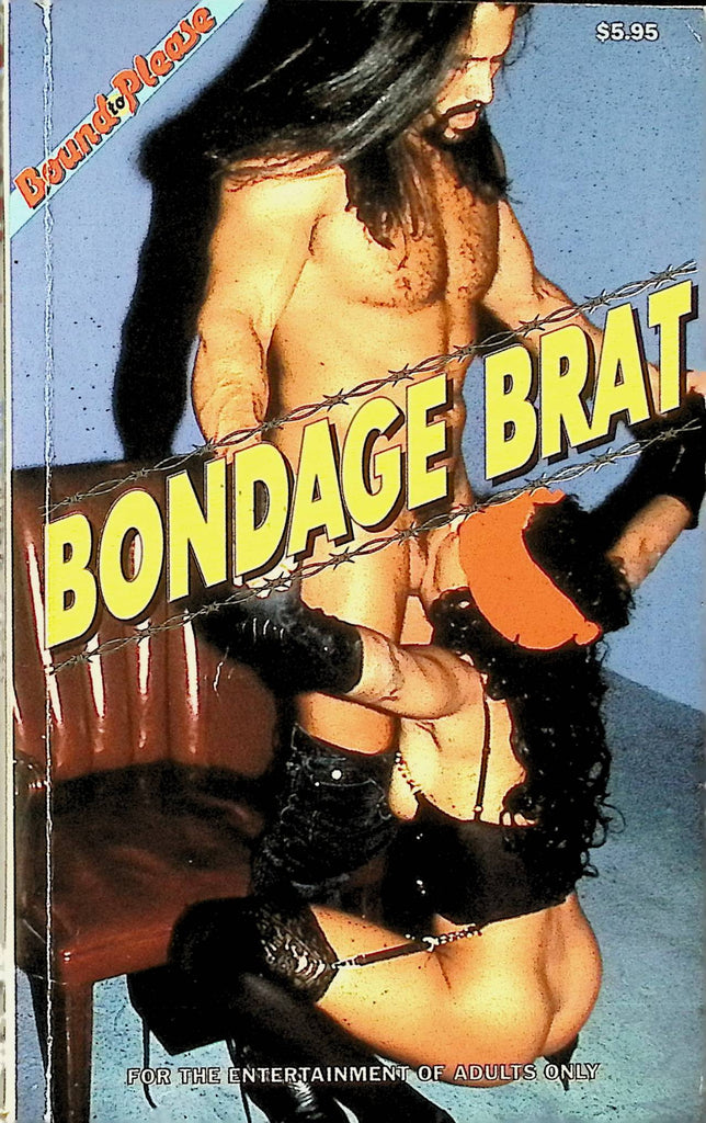 Bondage Brat BP136 1998 Bound to Please Bondage Star Dist Adult Paperback Novel-082924AMP