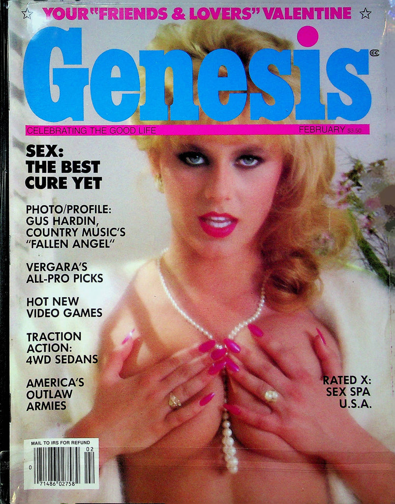 Genesis Magazine Gus Hardin February 1985 091223RP2