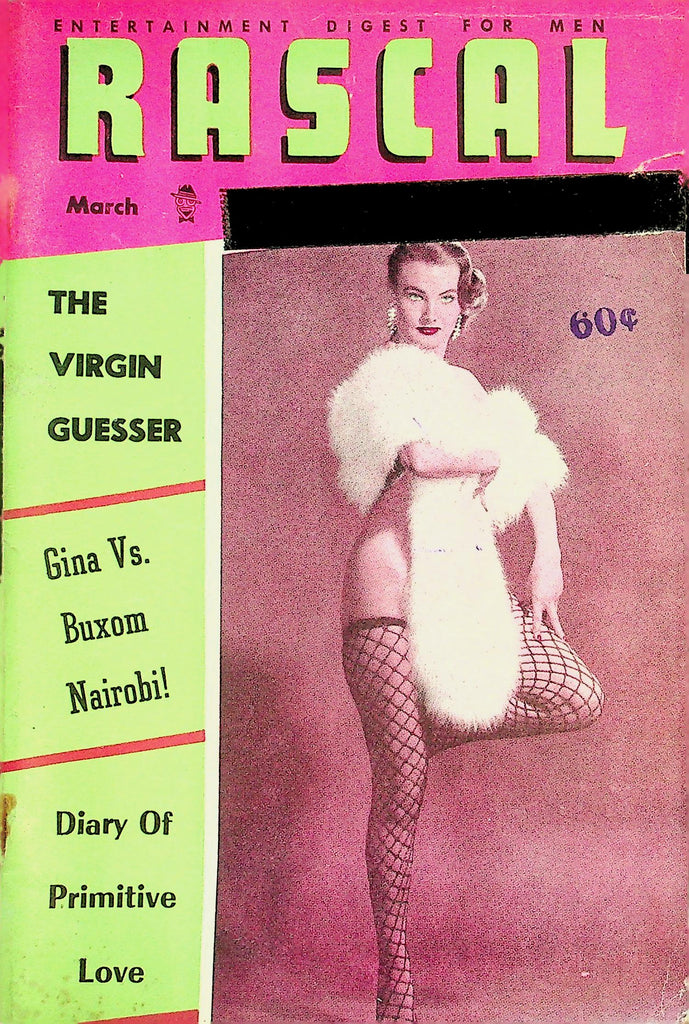 Rascal Vintage Digest  The Virgin Guesser / Gina vs. Buxom Nairobi   March 1957    100426lmp-GSC