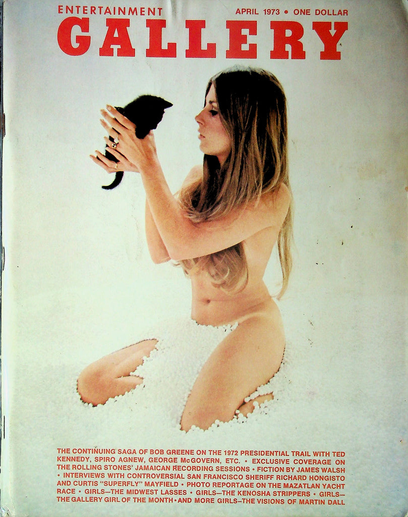 Gallery Magazine Ft. Bob Greene & Ted Kennedy April 1973 042825RP