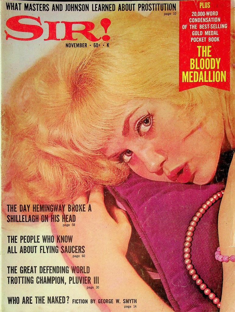 Sir! Magazine Ft. Jeanne Moreau November 1966 091525RP-