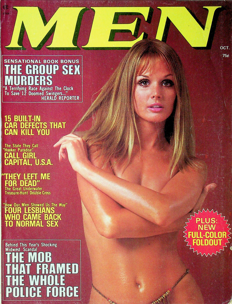 Stag Magazine Call Girl Capital USA October 1974 101425RP-